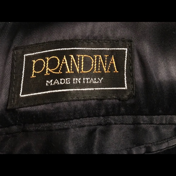 Bloomingdales finest Italian wool coat. Navy. Men - Picture 4 of 14